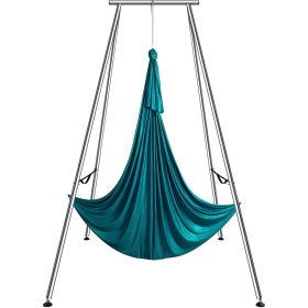 VEVOR Aerial Yoga Frame & Yoga Hammock, 9.67 ft Height Professional Yoga Swing Stand Comes with 6.6 Yards Aerial Hammock