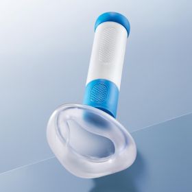 Choking Rescue Device Portable Airway Clear Anti Choking Suction Device 4 Masks (Option: Blue)