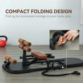 Sissy Squat Machine (Option: As picture)