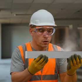 Safety Glasses Anti-Fog Adjustable Goggles ANSI Z87.1+ Over Eyeglasses (Option: Multicolor)