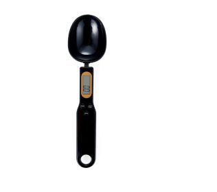Kitchen Scale Measuring Spoon Scale (Option: Black)