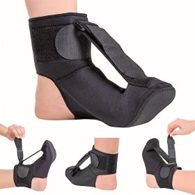 one piece Plantar Fasciitis Night Sock for 45-85kg | Soft Stretching Boot Splint for Sleeping | Achilles Tendonitis Foot Support Brace | Heel Pai (size: M (US Women7-9.5))