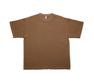 Oversized Short Sleeve Tee (Color: Desert Taupe, size: XL)