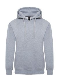 Heavyweight Fleece Pullover Hoodie (Color: Heather grey, size: XL)