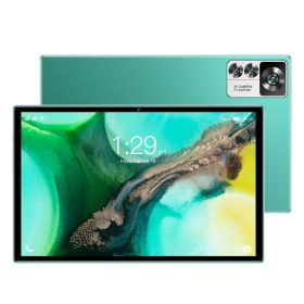 Tablet 10.1 inch Android Tablets, Android 13 Tablet Quad Core 8GB RAM 256GB ROM, 24MP Camera, 8000mAh Long Battery Life (Color: Green)