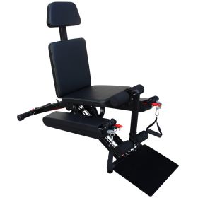 Fitness Chair Multifunction, Adjustable Strength Training Bench For Full Body Workout, Weight Bench With Fast Folding For Home Gym (Option: Black)
